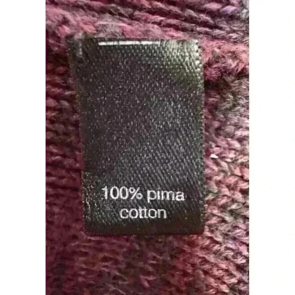 Peruvian Connection Tunic Dress Cowl Neck Black Size small Pima Cotton B… - Picture 3 of 6